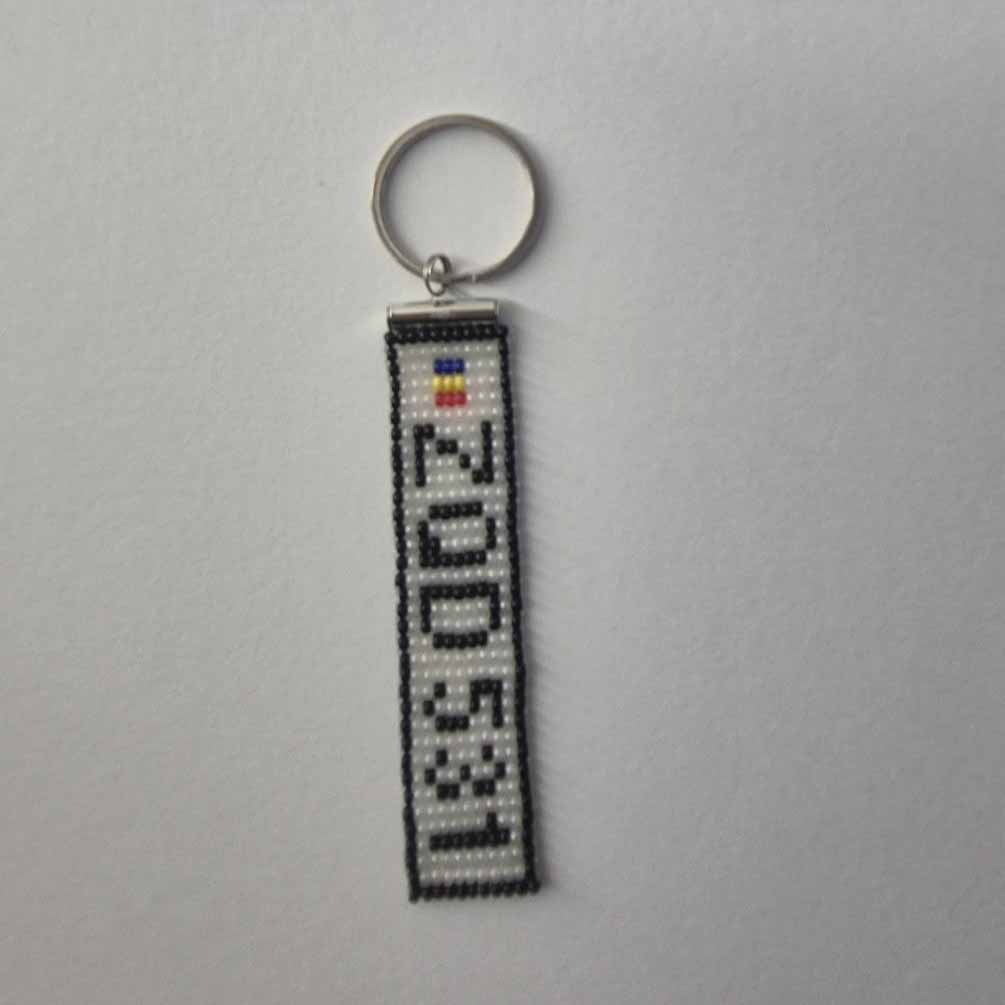 Breloc „cu Numărul mașinii”